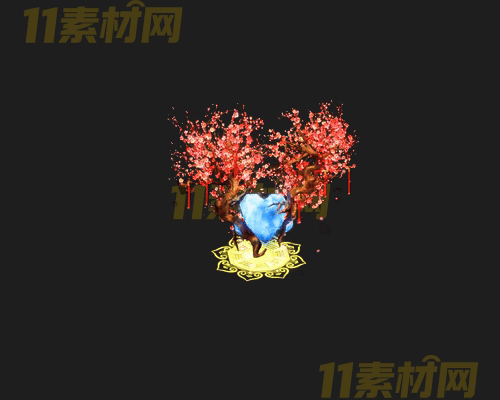 传奇发财树NPC素材 动态高清PNG序列帧—NPC20260417-252