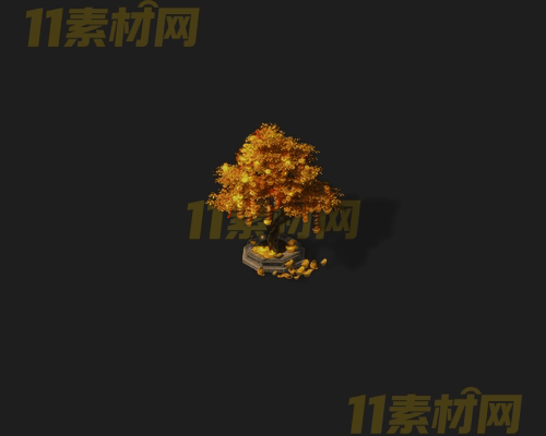 传奇发财树NPC素材 动态高清PNG序列帧—NPC20260417-255