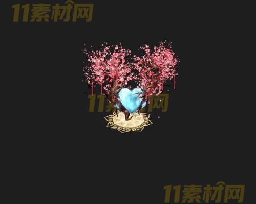 传奇发财树NPC素材 动态高清PNG序列帧—NPC20260417-256