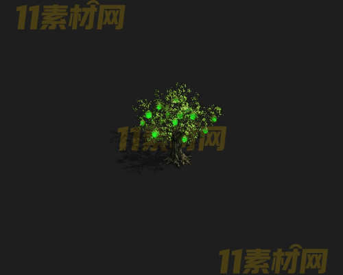 传奇发财树NPC素材 动态高清PNG序列帧—NPC20260417-259