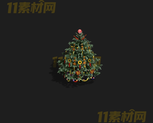 传奇圣诞树NPC素材 动态高清PNG序列帧—NPC20260417-260