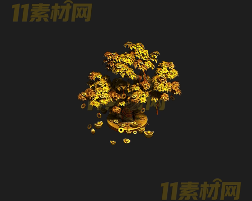 传奇发财树NPC素材 动态高清PNG序列帧—NPC20260417-261