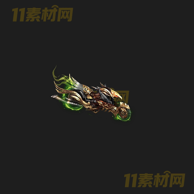 传奇摩托坐骑素材 八方向内外观高清动态PNG—ZQ20260417-277