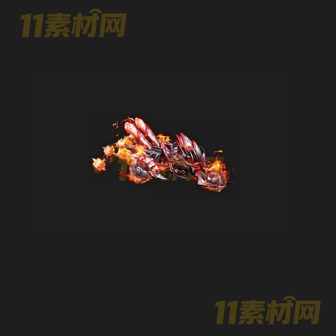 传奇摩托坐骑素材 八方向内外观高清动态PNG—ZQ20260417-284