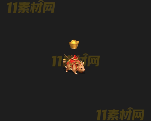 传奇元宝NPC素材 动态高清PNG序列帧—NPC20260417-287