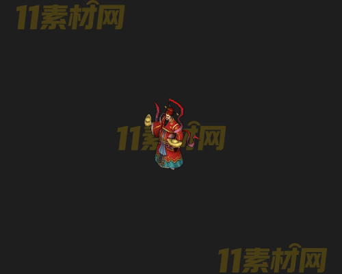 传奇财神NPC素材 动态高清PNG序列帧—NPC20260417-288