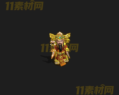 传奇财神NPC素材 动态高清PNG序列帧—NPC20260417-290