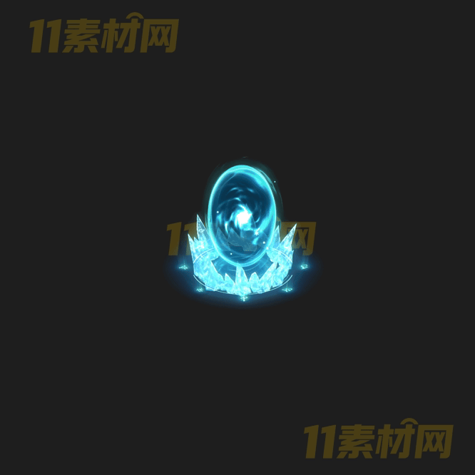 传奇传送法阵NPC素材 动态高清PNG序列帧—NPC20260417-31