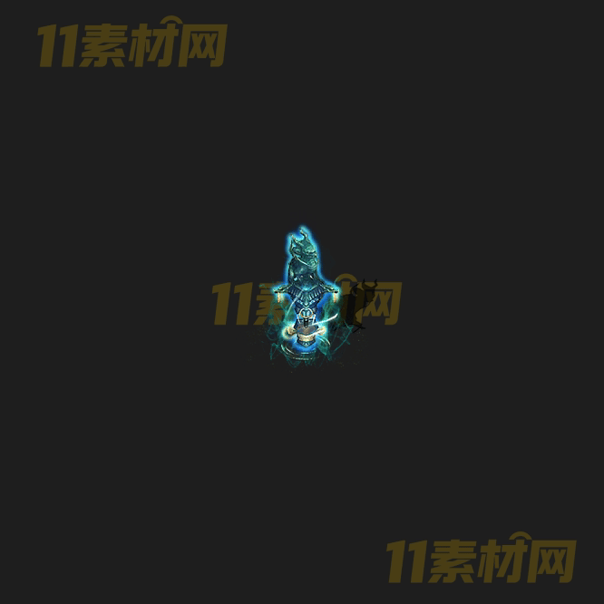 传奇传送法阵NPC素材 动态高清PNG序列帧—NPC20260417-4