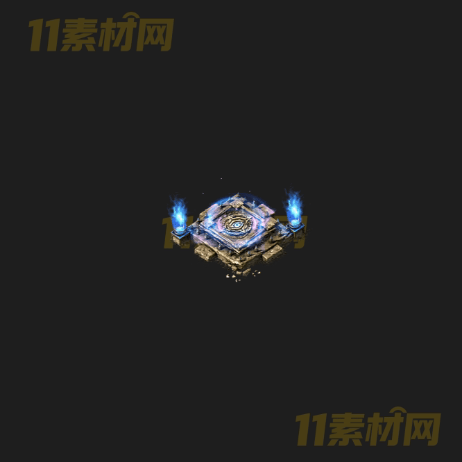 传奇传送法阵NPC素材 动态高清PNG序列帧—NPC20260417-40