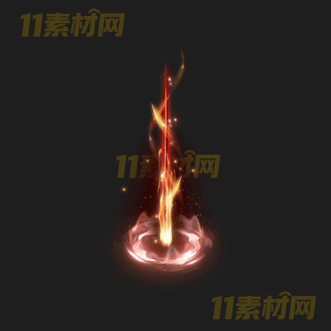 传奇光柱特效素材 动态高清PNG序列帧—GZ20260418-110