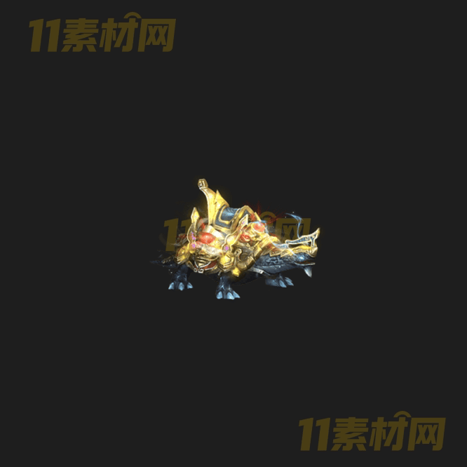 传奇神兽坐骑素材 八方向内外观高清动态PNG—ZQ20260418-14