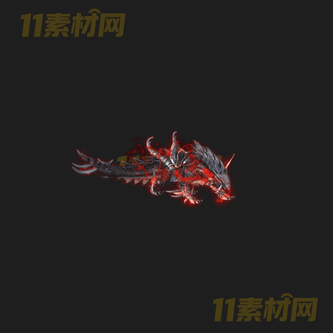 传奇神兽坐骑素材 八方向内外观高清动态PNG—ZQ20260418-16