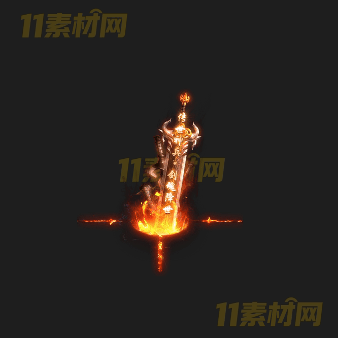 传奇光柱特效素材 动态高清PNG序列帧—GZ20260418-167