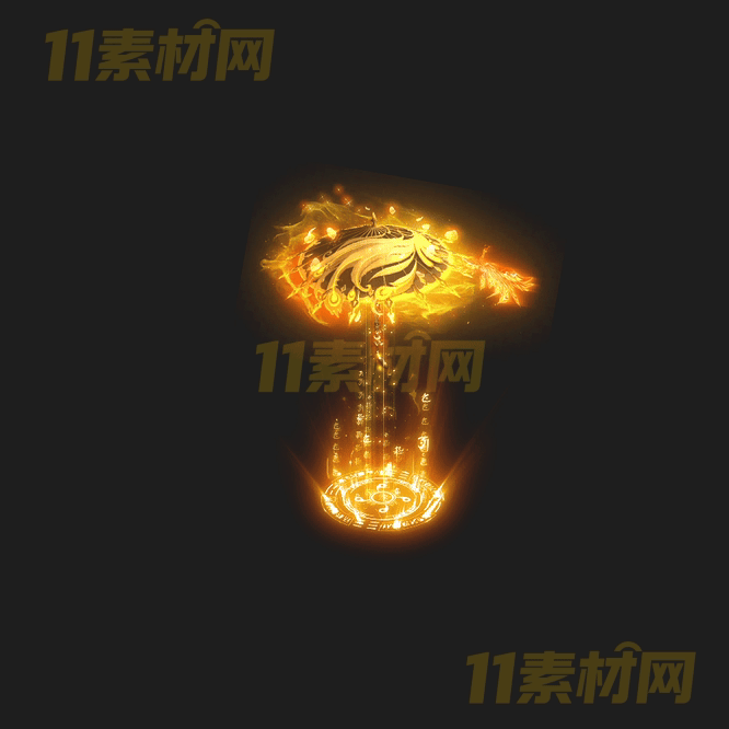 传奇光柱特效素材 动态高清PNG序列帧—GZ20260418-178