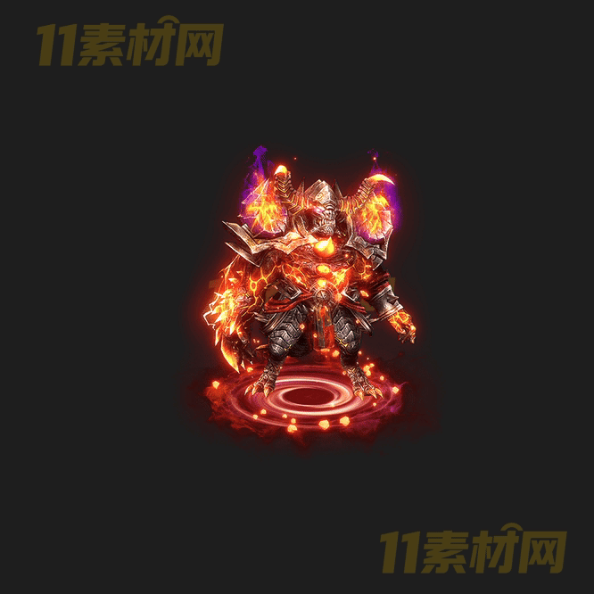 传奇怪物NPC素材 动态高清PNG序列帧—NPC20260418-180