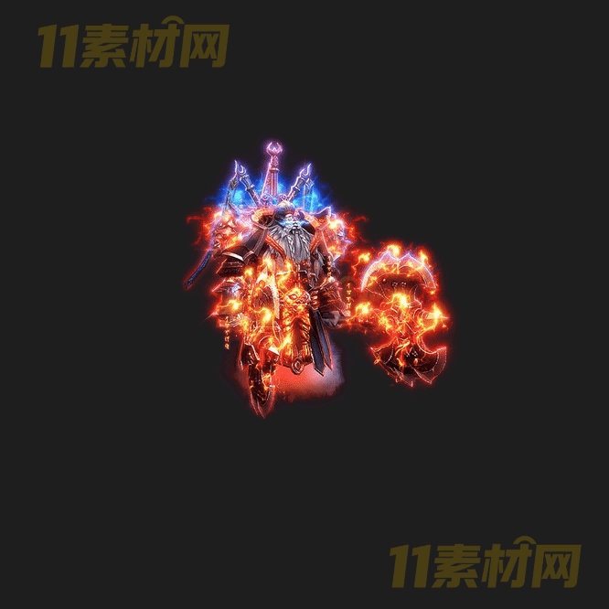 传奇怪物NPC素材 动态高清PNG序列帧—NPC20260418-182