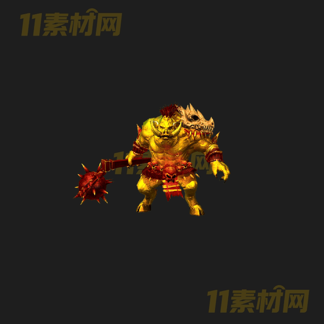 传奇怪物NPC素材 动态高清PNG序列帧—NPC20260418-188