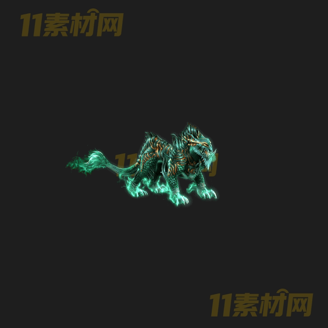 传奇神兽坐骑素材 八方向内外观高清动态PNG—ZQ20260418-19