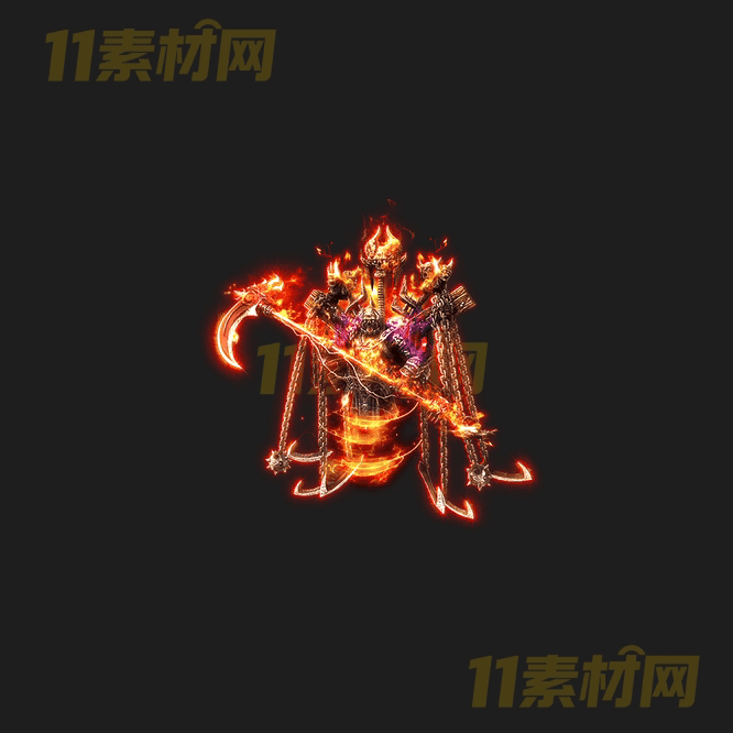 传奇怪物NPC素材 动态高清PNG序列帧—NPC20260418-190