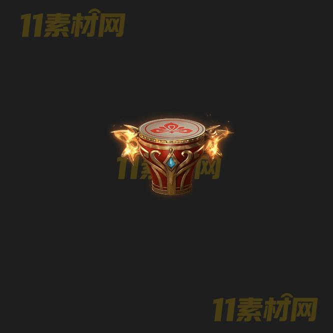 传奇战鼓法宝素材 内观动态高清PNG序列帧—FB20260418-216