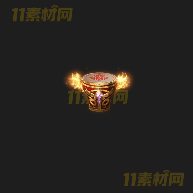 传奇战鼓法宝素材 内观动态高清PNG序列帧—FB20260418-217