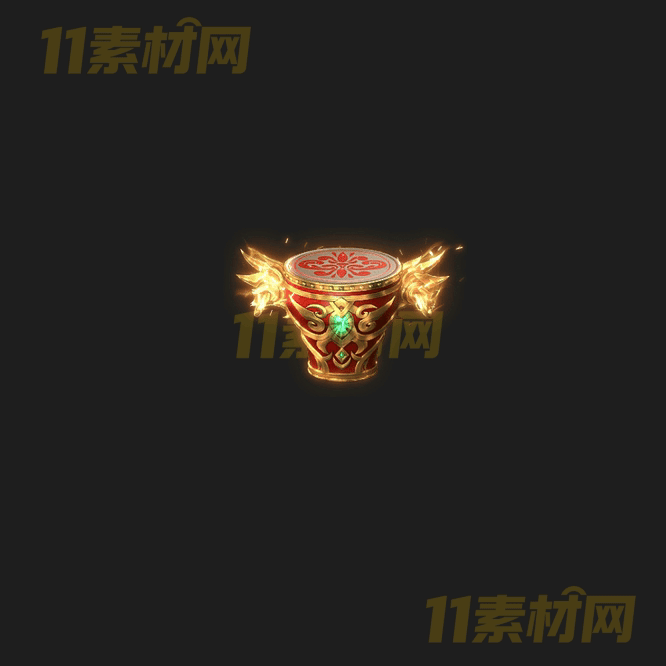 传奇战鼓法宝素材 内观动态高清PNG序列帧—FB20260418-218