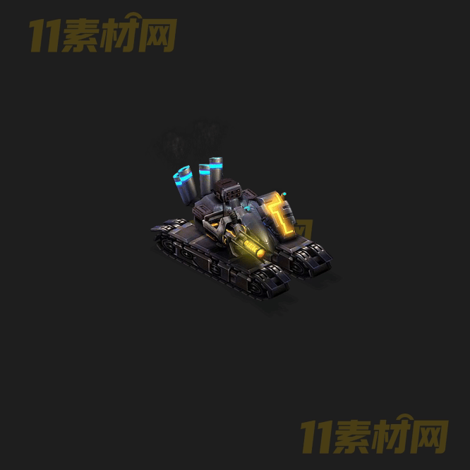 传奇坦克坐骑素材 八方向内外观高清动态PNG—ZQ20260418-22