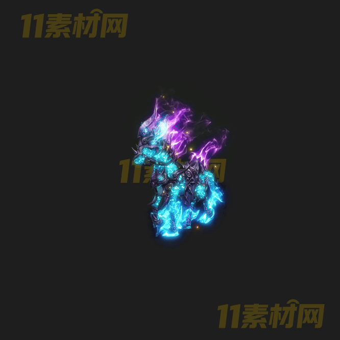 传奇战马坐骑素材 八方向内外观高清动态PNG—ZQ20260418-56