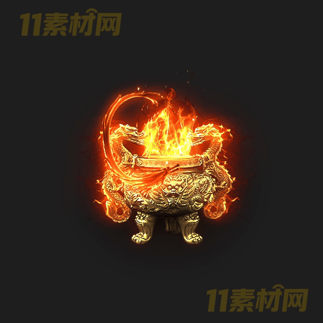 传奇炼丹炉素材 内观动态高清PNG序列帧—FB20260419-113
