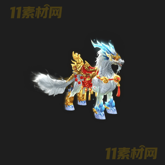 传奇神兽坐骑素材 八方向内外观高清动态PNG—ZQ20260419-129