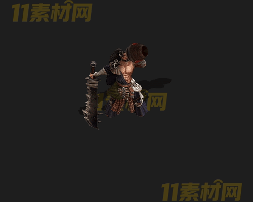 传奇NPC人物素材 动态高清PNG序列帧—NPC20260419-168