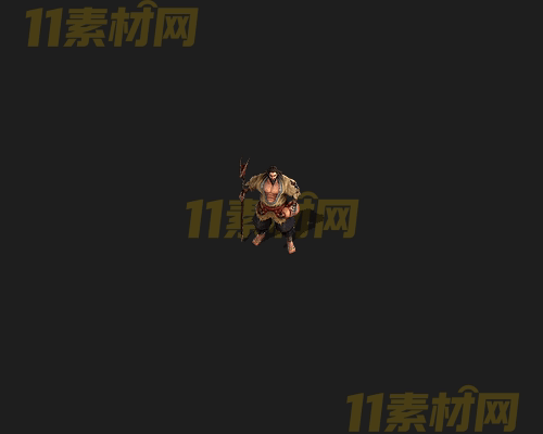 传奇NPC人物素材 动态高清PNG序列帧—NPC20260419-177