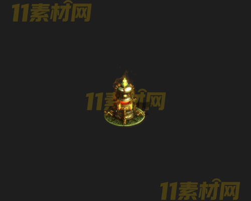 传奇香炉NPC素材 动态高清PNG序列帧—NPC20260419-183