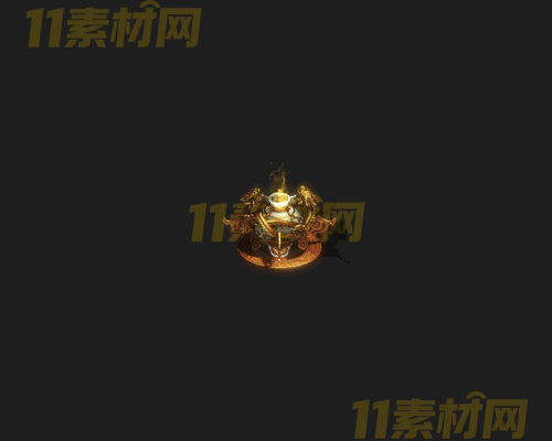 传奇香炉NPC素材 动态高清PNG序列帧—NPC20260419-190