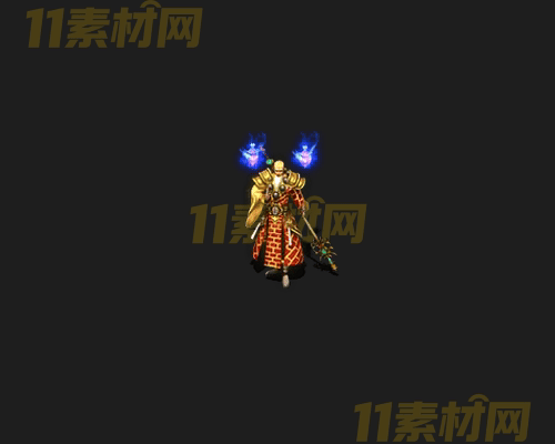 传奇NPC人物素材 动态高清PNG序列帧—NPC20260419-212