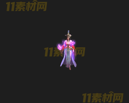 传奇NPC人物素材 动态高清PNG序列帧—NPC20260419-213