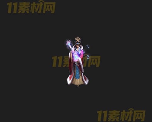 传奇NPC人物素材 动态高清PNG序列帧—NPC20260419-216