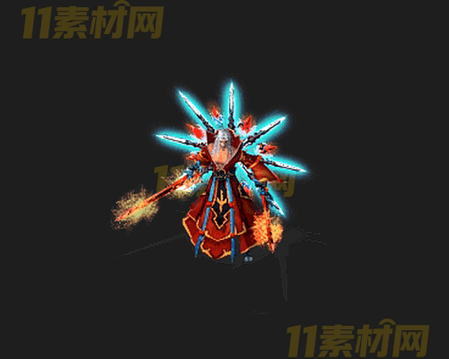 传奇怪物NPC素材 动态高清PNG序列帧—NPC20260419-290