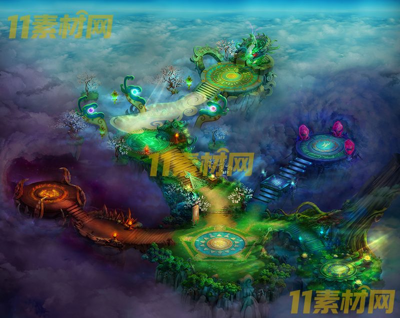 传奇真彩地图素材 界碑天 超清地图—DT20260420-17