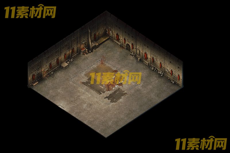 传奇真彩地图素材 猎人密室 超清地图—DT20260420-22