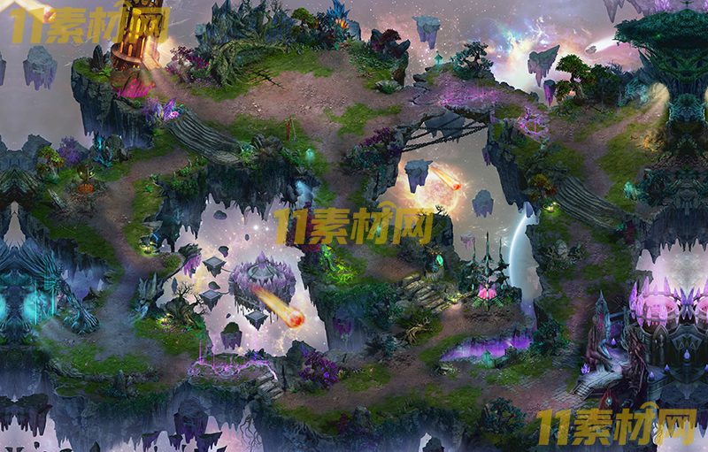 传奇真彩地图素材 流星破天 超清地图—DT20260420-25