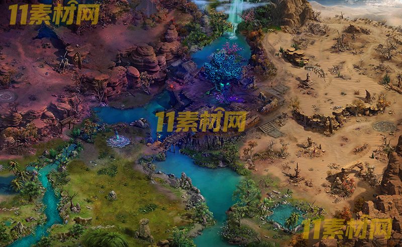 传奇真彩地图素材 三界战场 超清地图—DT20260420-35