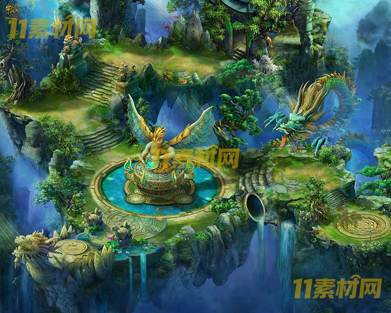 传奇真彩地图素材 神龙乡 超清地图—DT20260420-37