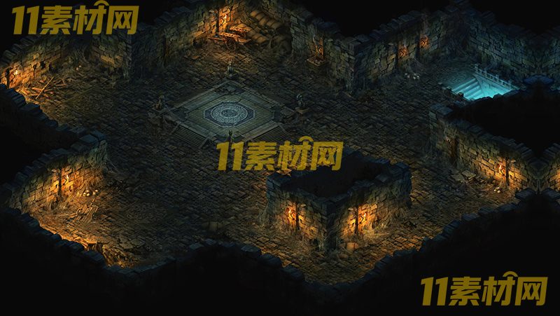 传奇真彩地图素材 审判神殿 超清地图—DT20260420-38