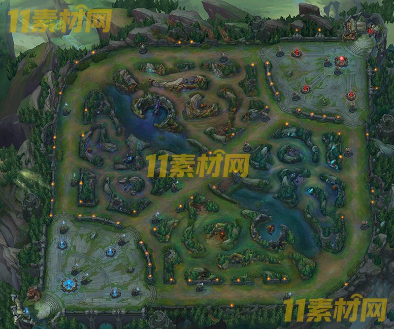 传奇真彩地图素材 lol 超清地图—DT20260420-40