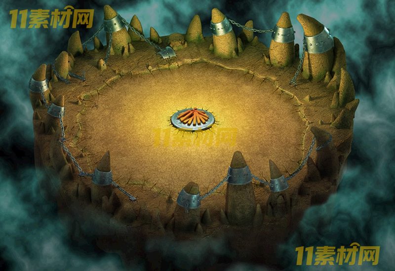 传奇真彩地图素材 斗士战场 超清地图—DT20260420-9