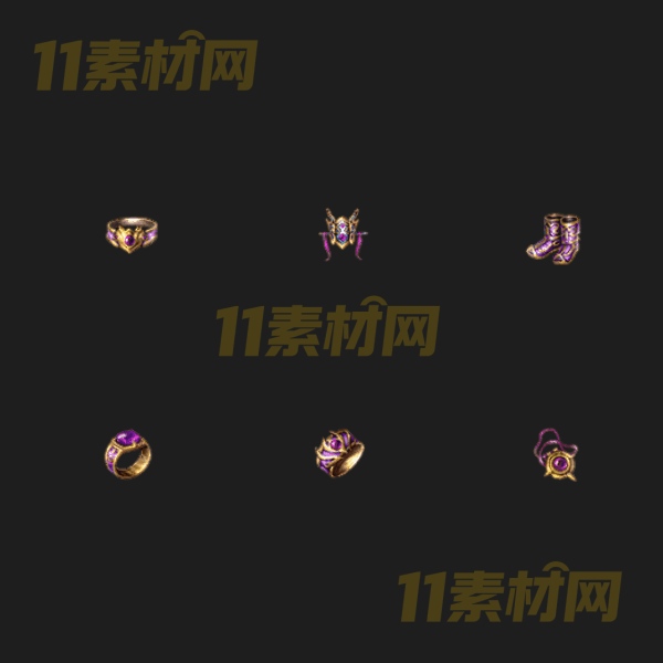 传奇首饰素材 高清PNG序列帧—SS20260421-24