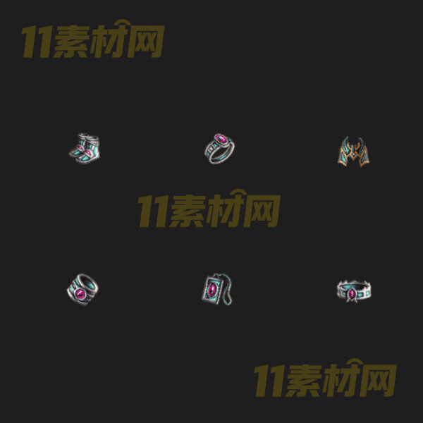 传奇首饰素材 高清PNG序列帧—SS20260421-27