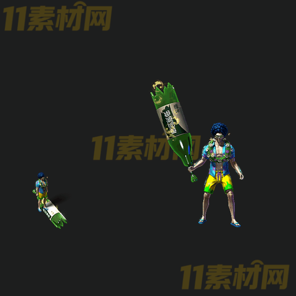 传奇时装素材 一体时装高清PNG序列帧—SZ20260422-130